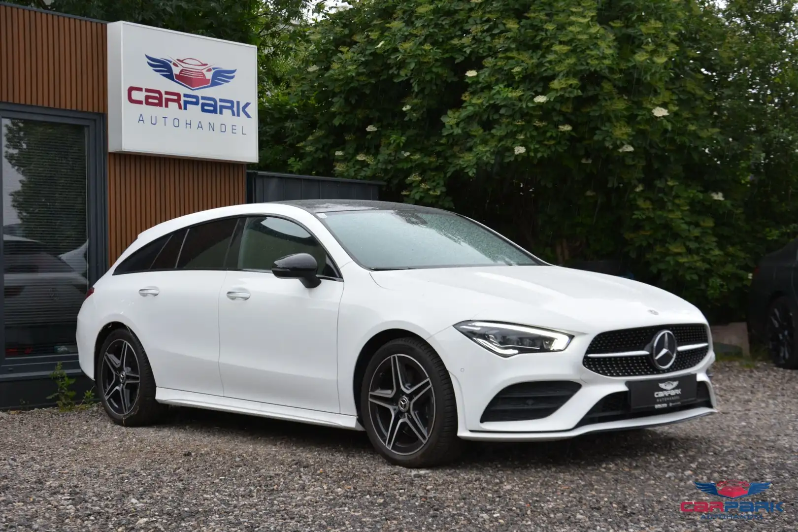 Mercedes-Benz CLA 220 d S.Brake Aut. | AMG Line | Burmester | Panorama Weiß - 1