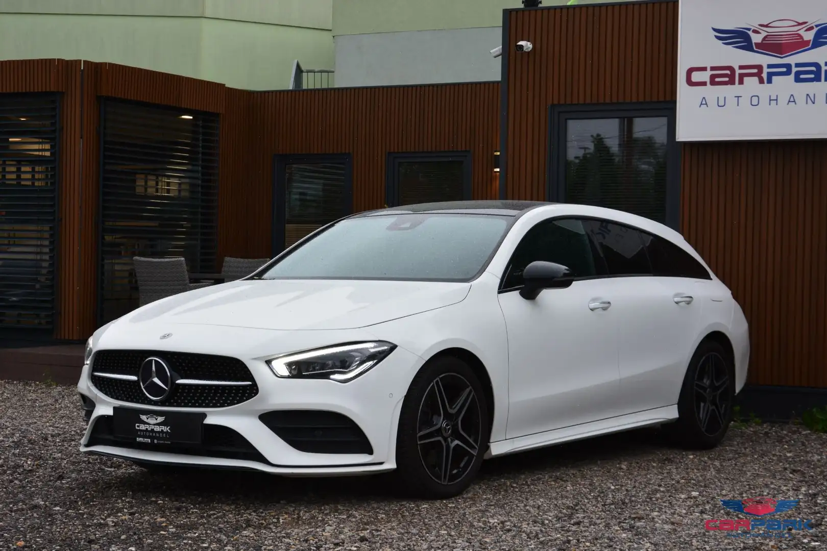 Mercedes-Benz CLA 220 d S.Brake Aut. | AMG Line | Burmester | Panorama Weiß - 2