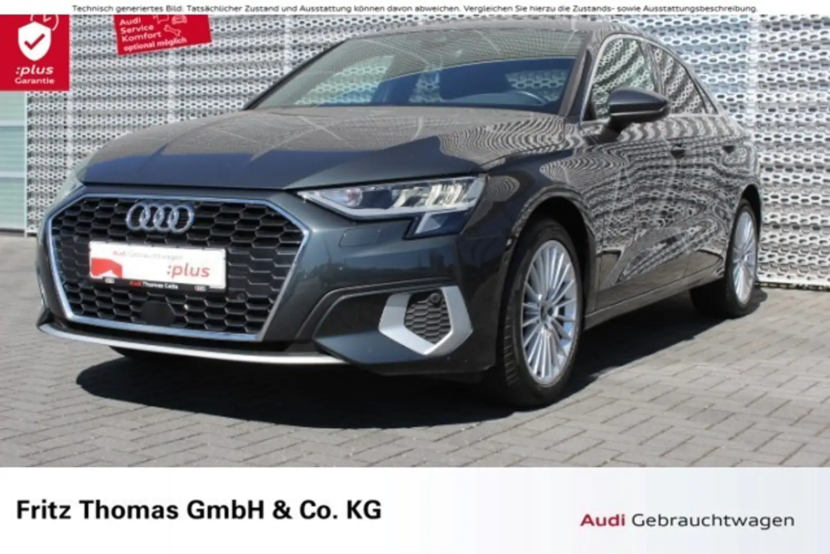 Audi A3 Limousine 35 TFSI S tronic advanced LED LM17 ASI S Grau - 1