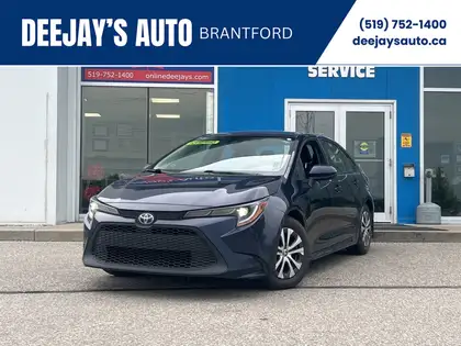 Blue 2022 Toyota Corolla Hybrid Sedan Automatic