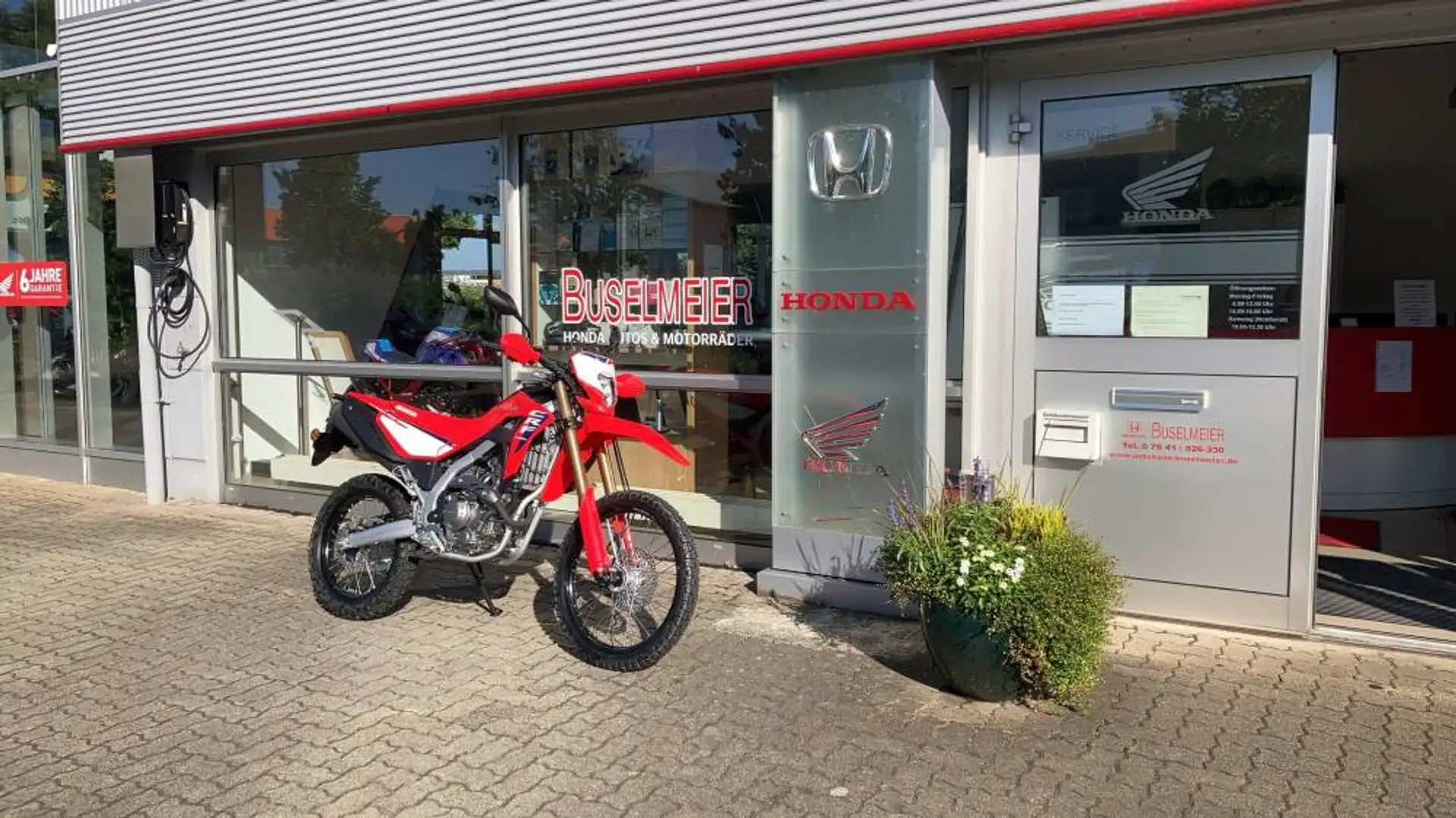 Honda CRF 300 L 2025 Rot - 1