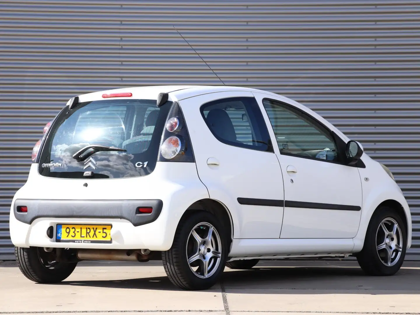 Citroen C1 1.0-12V Ambiance *Airco* Bianco - 2