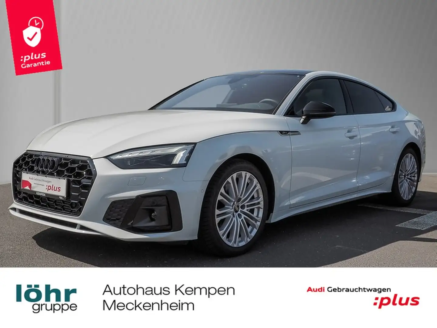 Audi A5 Sportback 40 TFSI S line 20"|3.99%|Pano|Optik-Pkt| Blanc - 1