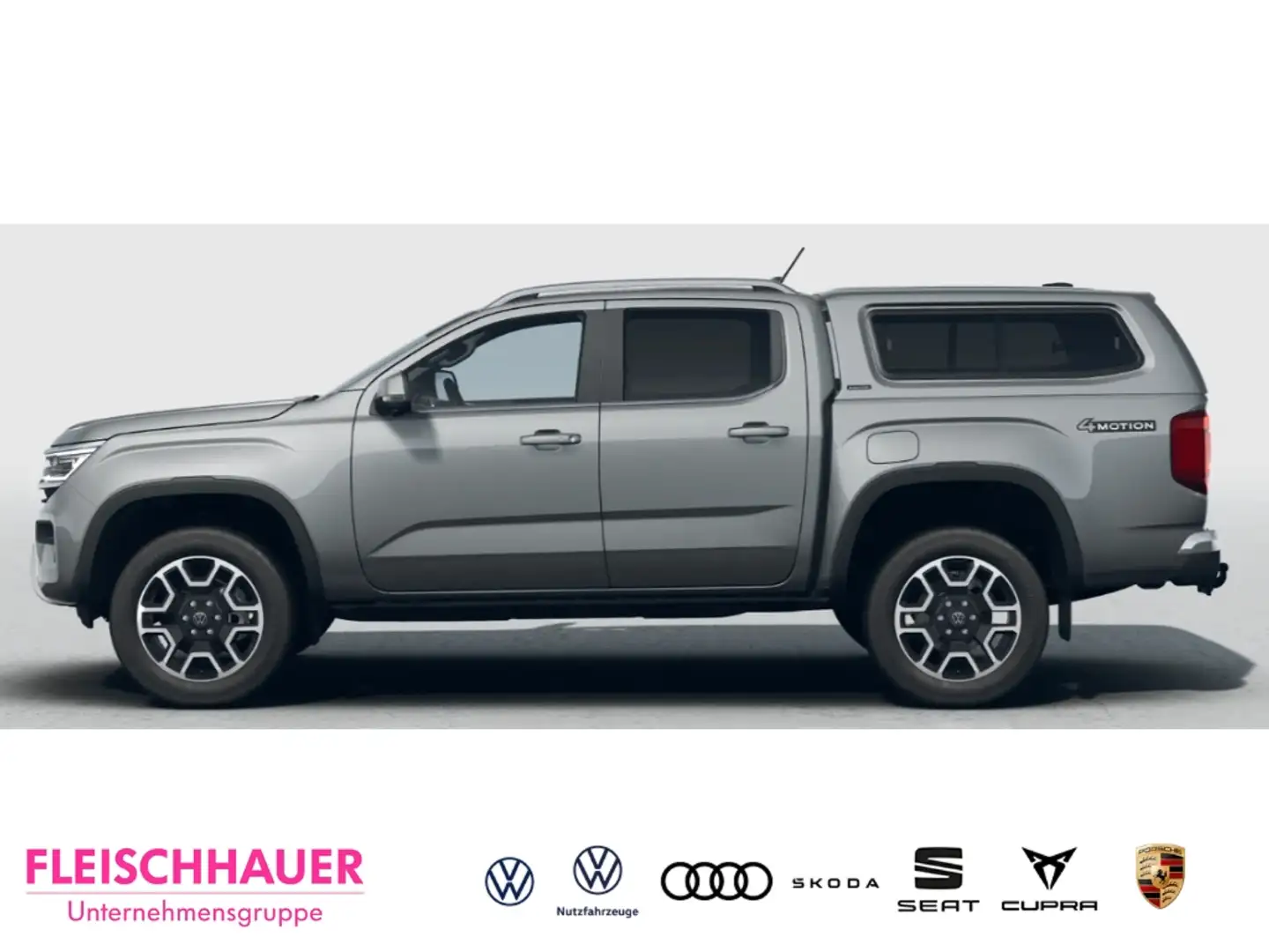 Volkswagen Amarok Style 3.0 TDI 4Motion Standheizung Hardtop AHK Nav Grijs - 2
