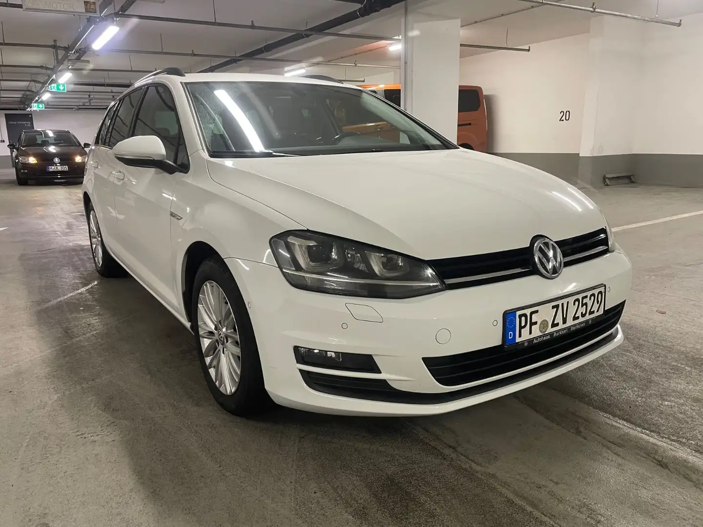 Volkswagen Golf VII Variant Cup BMT Weiß - 2