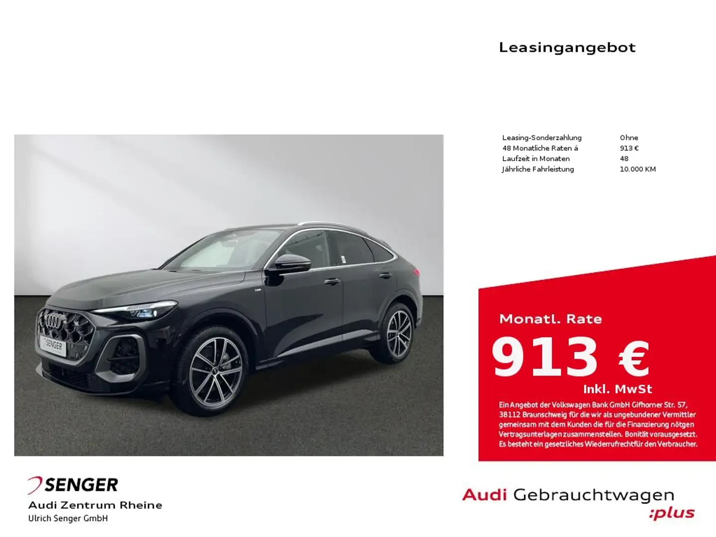 Audi Q5 Sportback TDI quattro Techpro Matrix-LED Navi Schwarz - 1