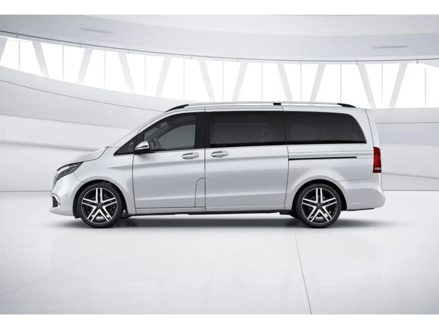 Mercedes-Benz V 300 d 4M AVANTGARDE EDITION Lang 360°+Totwink. Blanc - 2