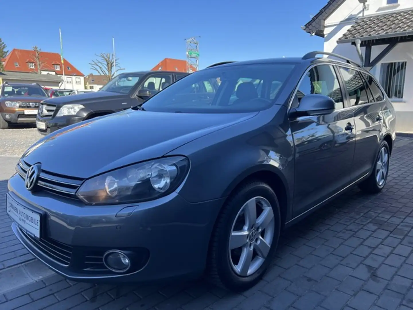 Volkswagen Golf Variant VI Comfortline+Klima+Navi+Allwetter+AHK+ Grau - 1