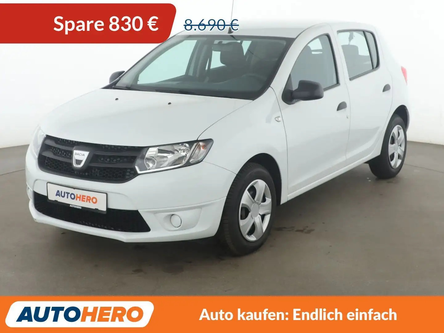 Dacia Sandero 0.9 TCe Ambiance*BLUETOOTH* Weiß - 1