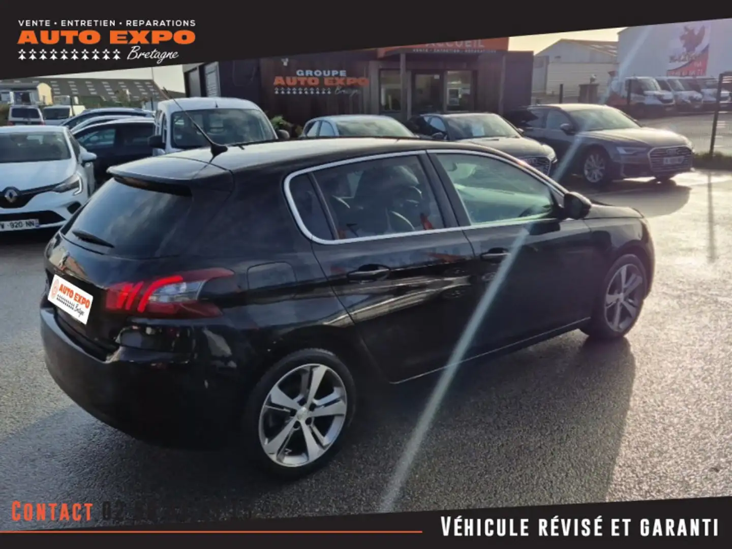 Peugeot 308 1.5 BLUEHDI 130CH S\u0026S ALLURE BUSINESS Noir - 2