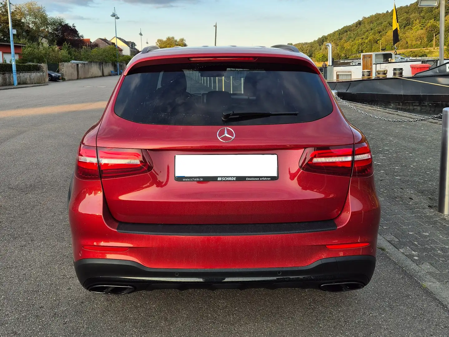 Mercedes-Benz GLC 43 AMG TRAUM*DESIGNO*LUFT*PRE-SAFE*DISTRONIC*8x*GARANTIE Rojo - 2