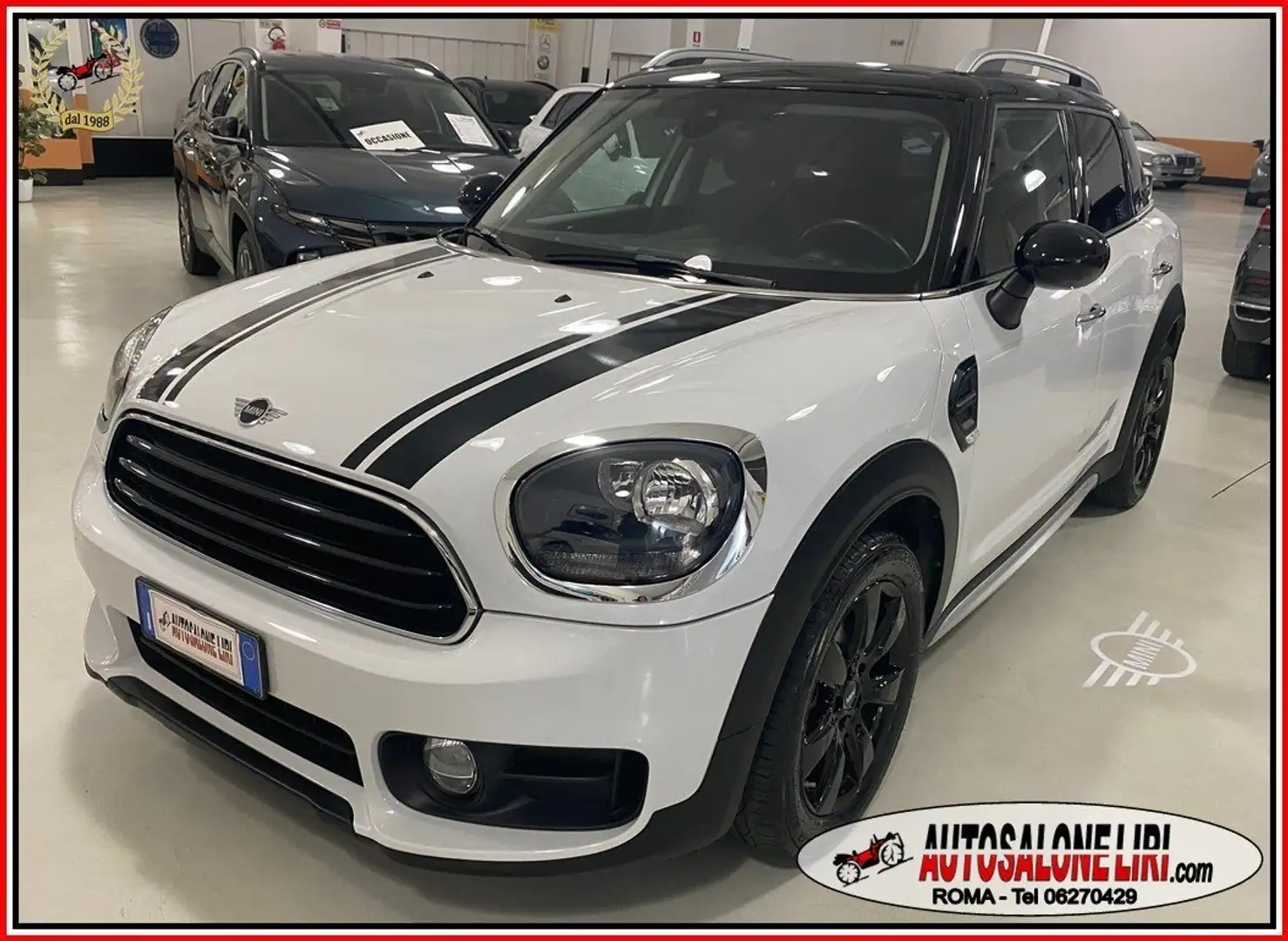 MINI Cooper D Countryman BOOST AUTO NAVI/CARPLAY Blanco - 1