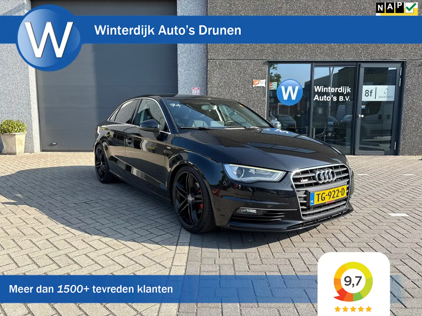 Audi A3 Limousine 1.4 TFSI CoD l S-Line l Dynamic Drive Noir - 1