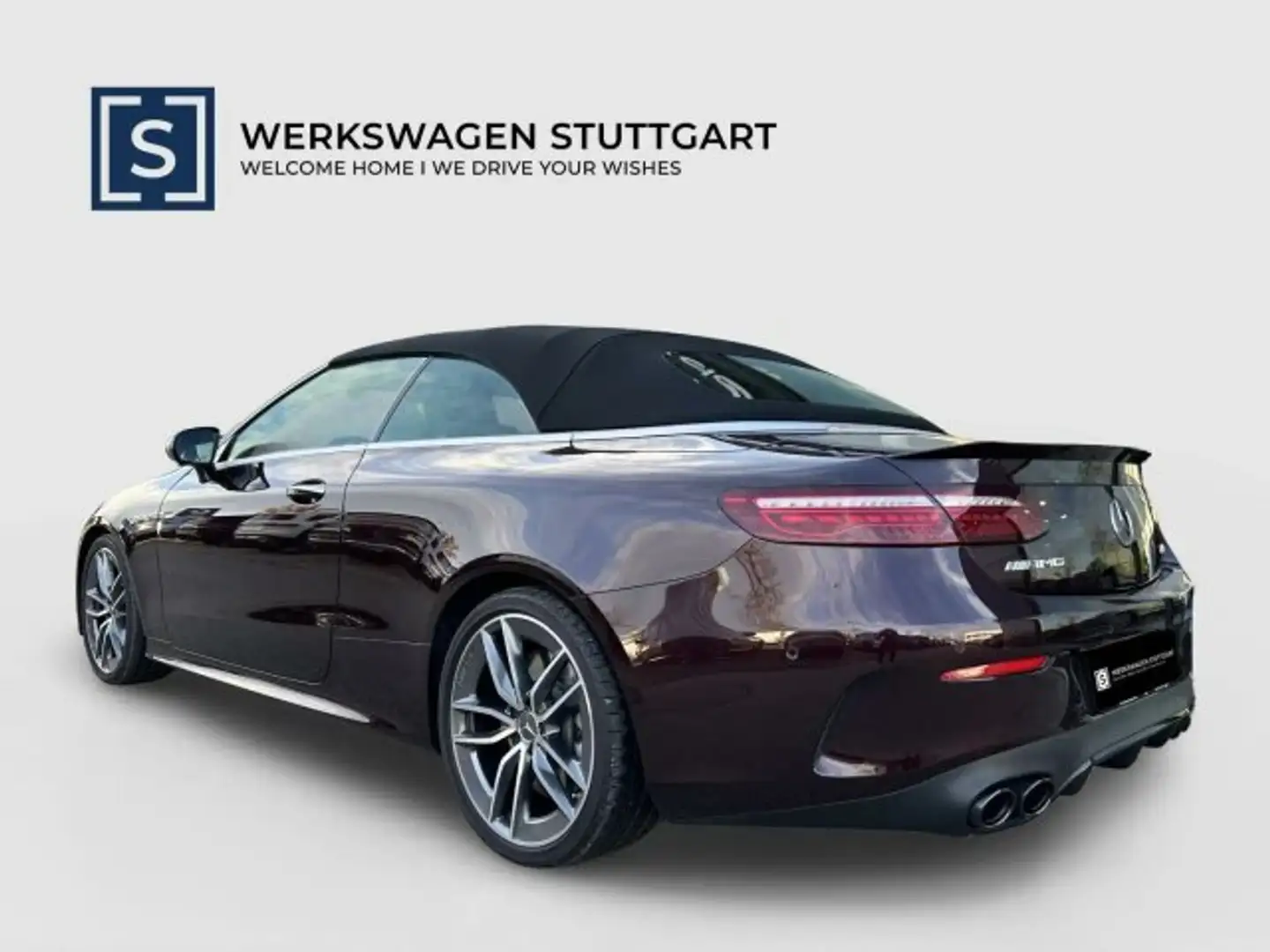 Mercedes-Benz E 53 AMG E 53 AMG 4M+ Cabrio Drivers PerfAGA Sitzklim HUD Rot - 2