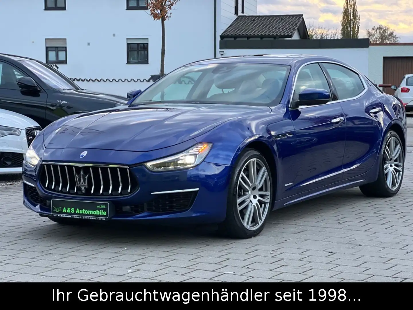 Maserati Ghibli 3.0 GranLusso *MATRIX/CAM/H&K/ACC/SKYHOOK Blau - 2