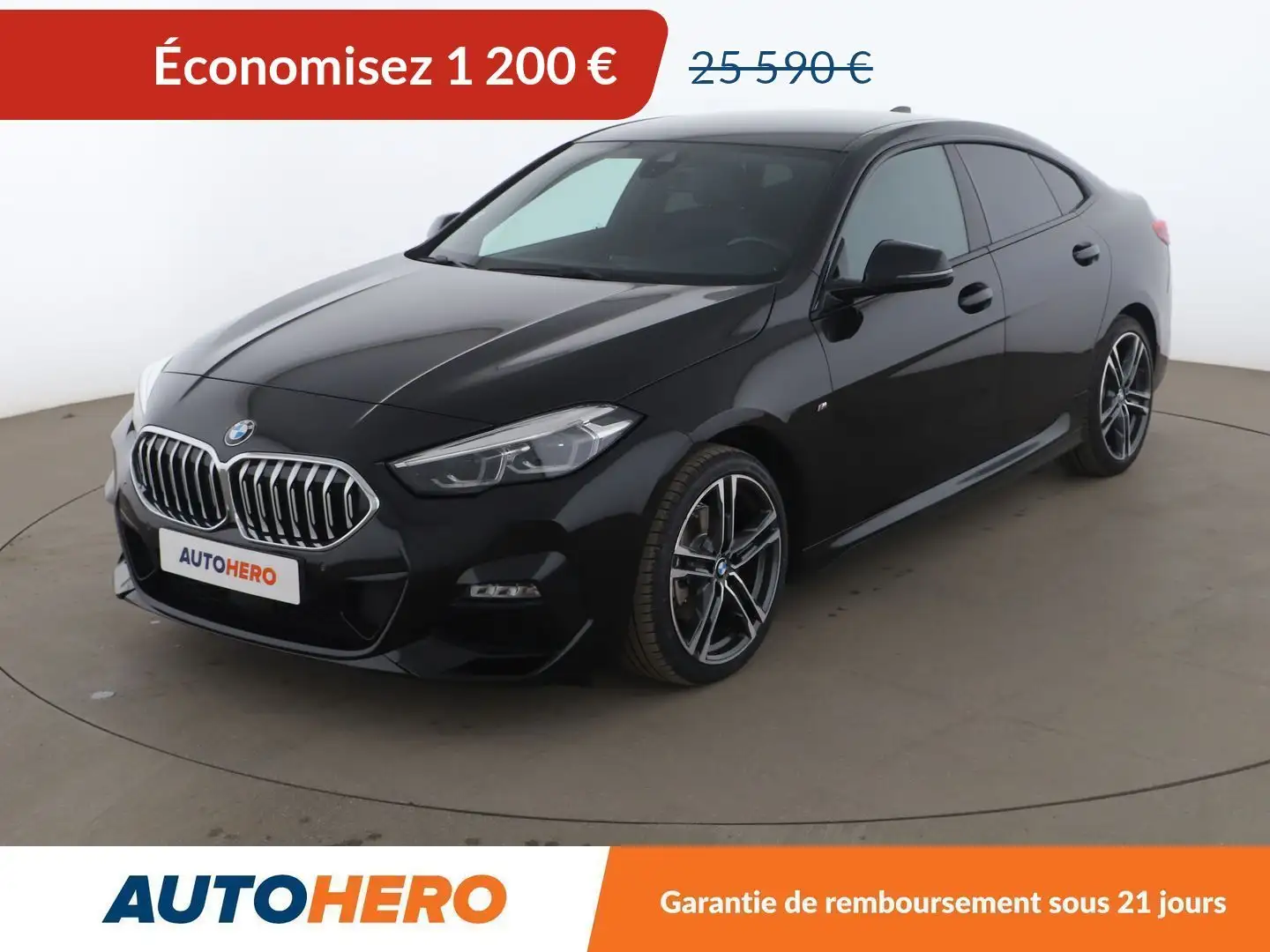 BMW 216 Gran Coupé 216d M Sport Auto Noir - 1
