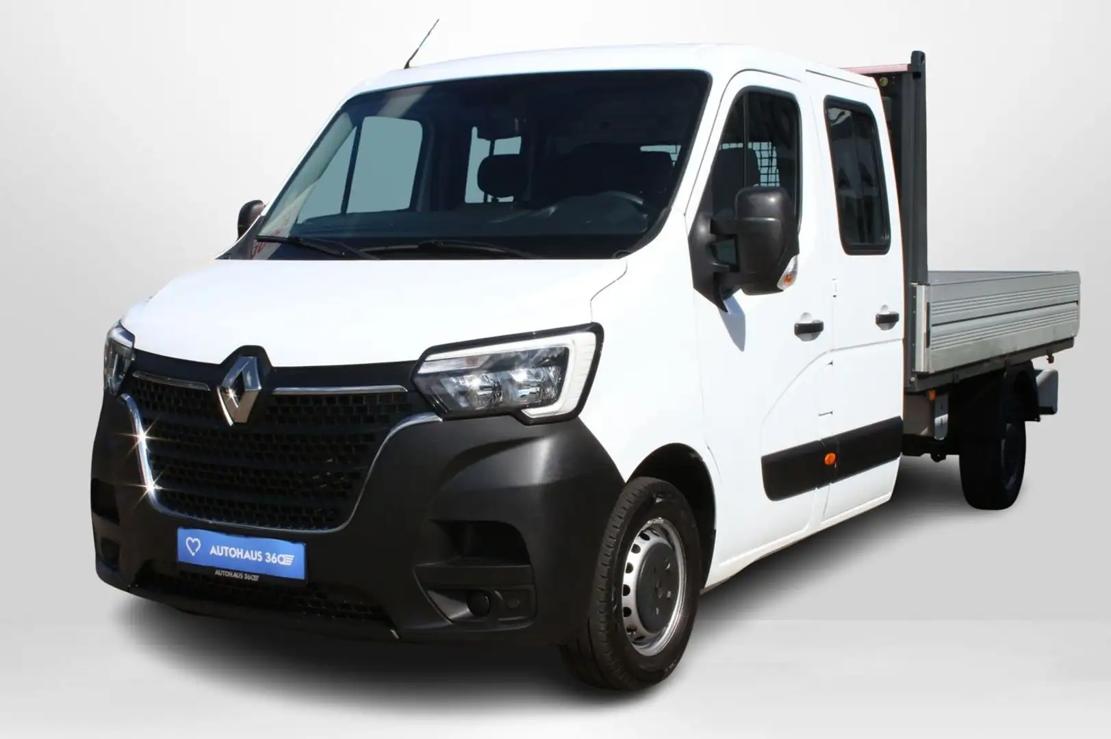 Renault Master L3 3,5t Doka Pritsche Klima DAB Carplay Weiß - 1