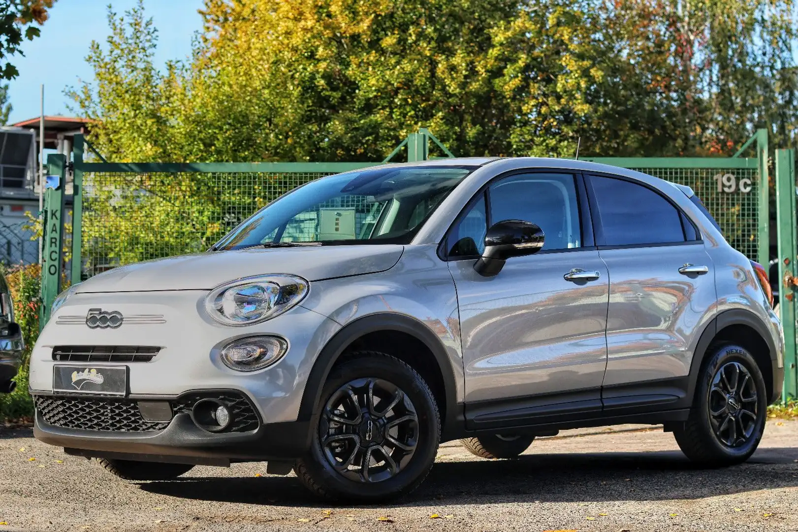 Fiat 500X Club*1 HAND*AUTO*KLIMA*HYBRID*TOP* Silber - 2