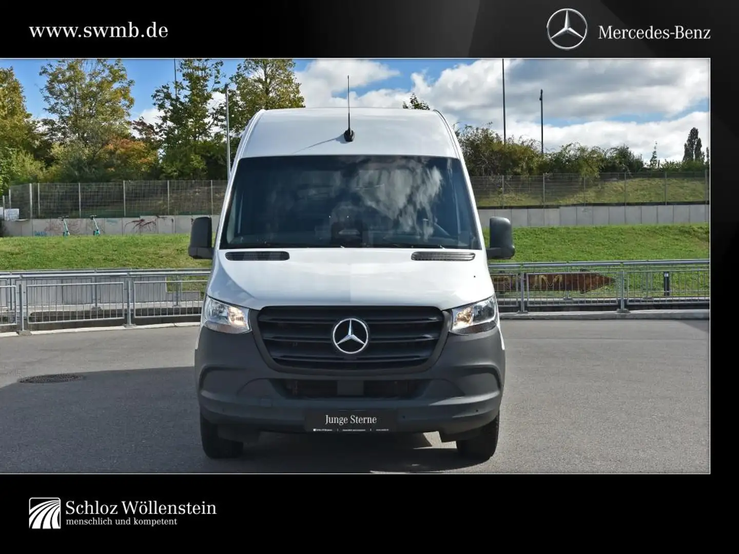 Mercedes-Benz Sprinter 317 Kasten L3H2 Klima*MBUX*Autom.*Mopf Weiß - 2