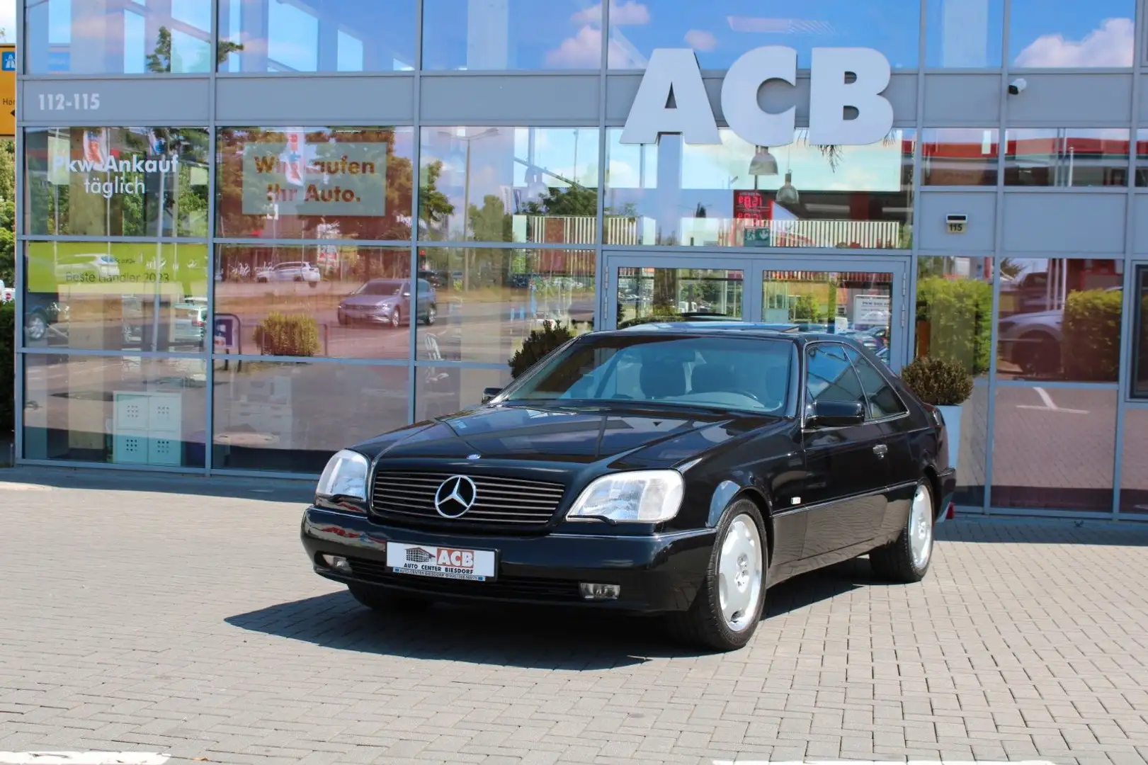 Mercedes-Benz S 500 Coupe W140 Designo Leder Exclusiv ESP Negru - 1