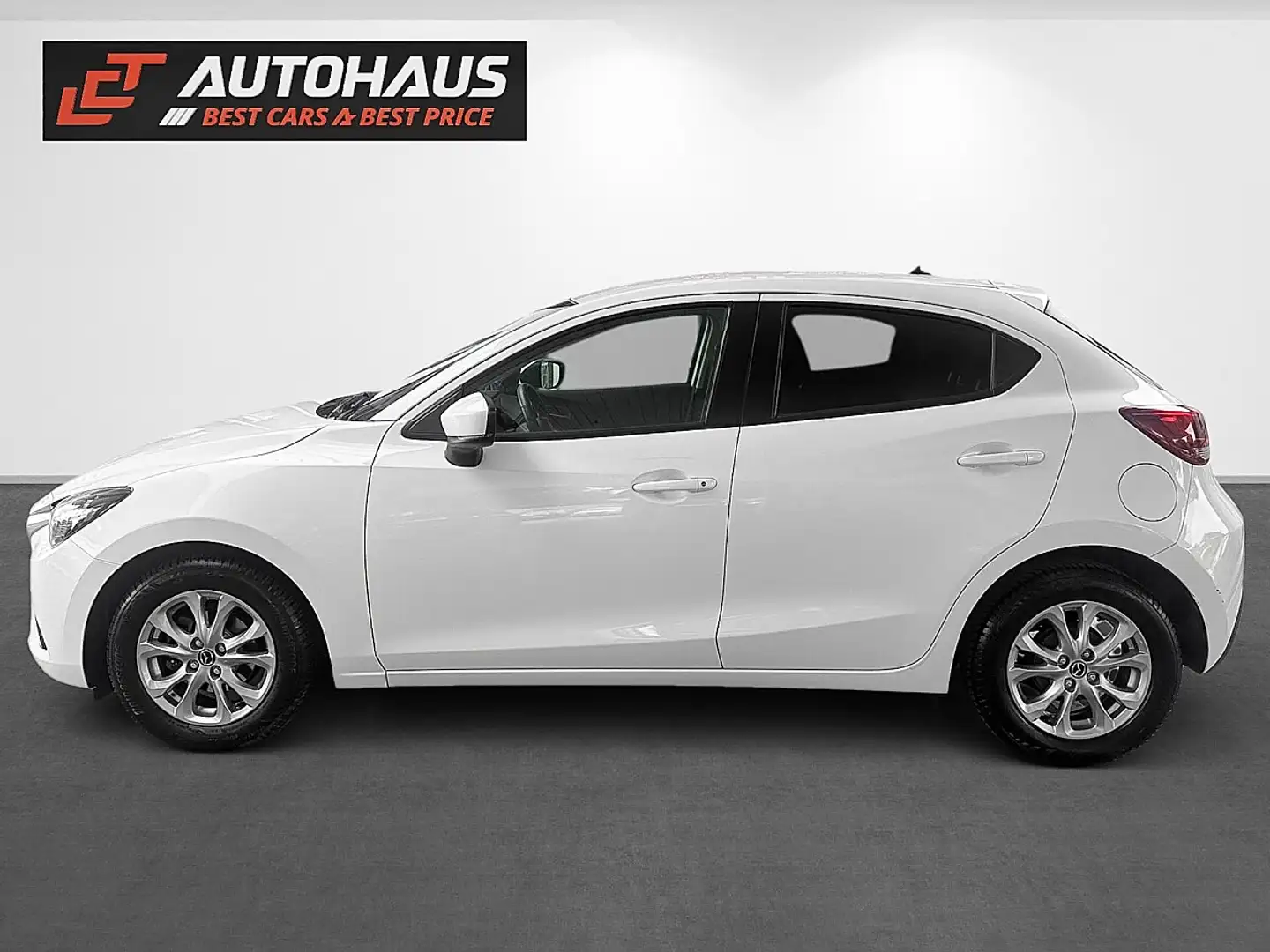 Mazda 2 Mazda2 G90 Attraction Aut. |1.BESITZ | PICKERL ... Weiß - 2