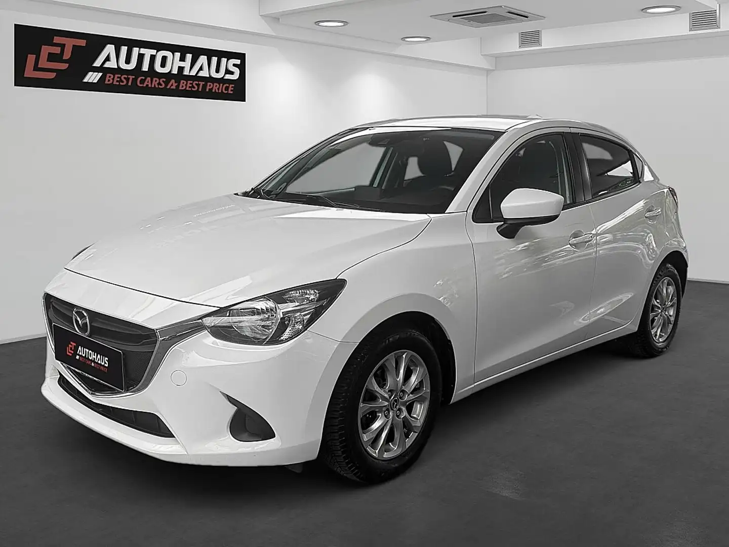 Mazda 2 Mazda2 G90 Attraction Aut. |1.BESITZ | PICKERL ... Weiß - 1