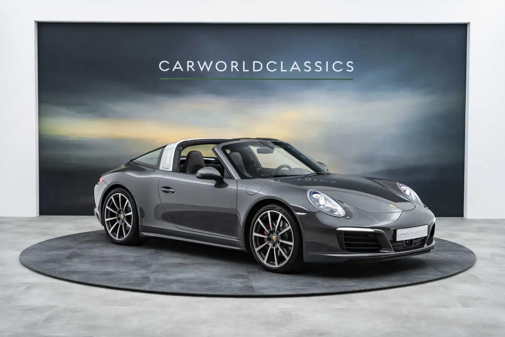 Porsche 991 991.2 -3.0 TARGA 4S | LIFT | PDCC | 4w STURING Grijs - 1