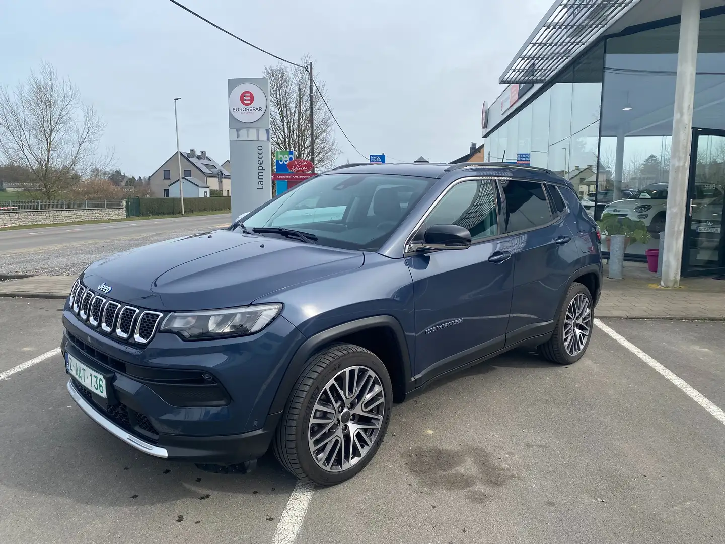 Jeep Compass 1.3 Turbo eAWD 4*4 PHEV CARPLAY GARANTIE 12MOIS Bleu - 1