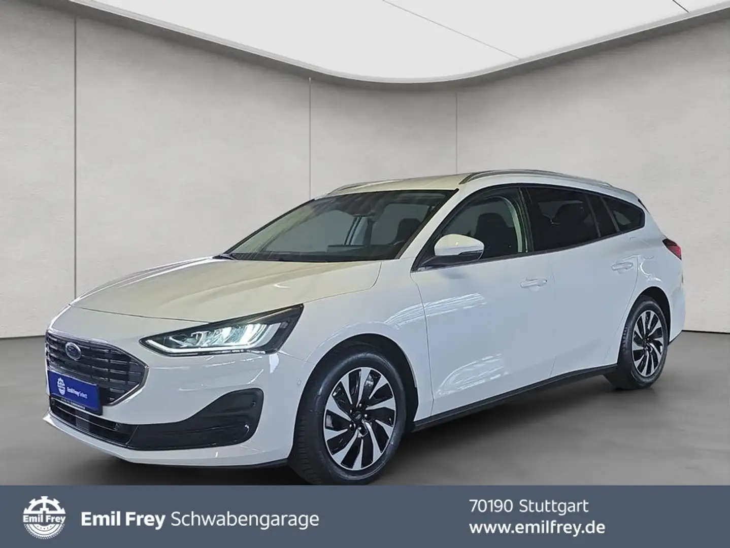 Ford Focus Turnier 1.5 EcoBlue Aut. TITANIUM EDITION Weiß - 1