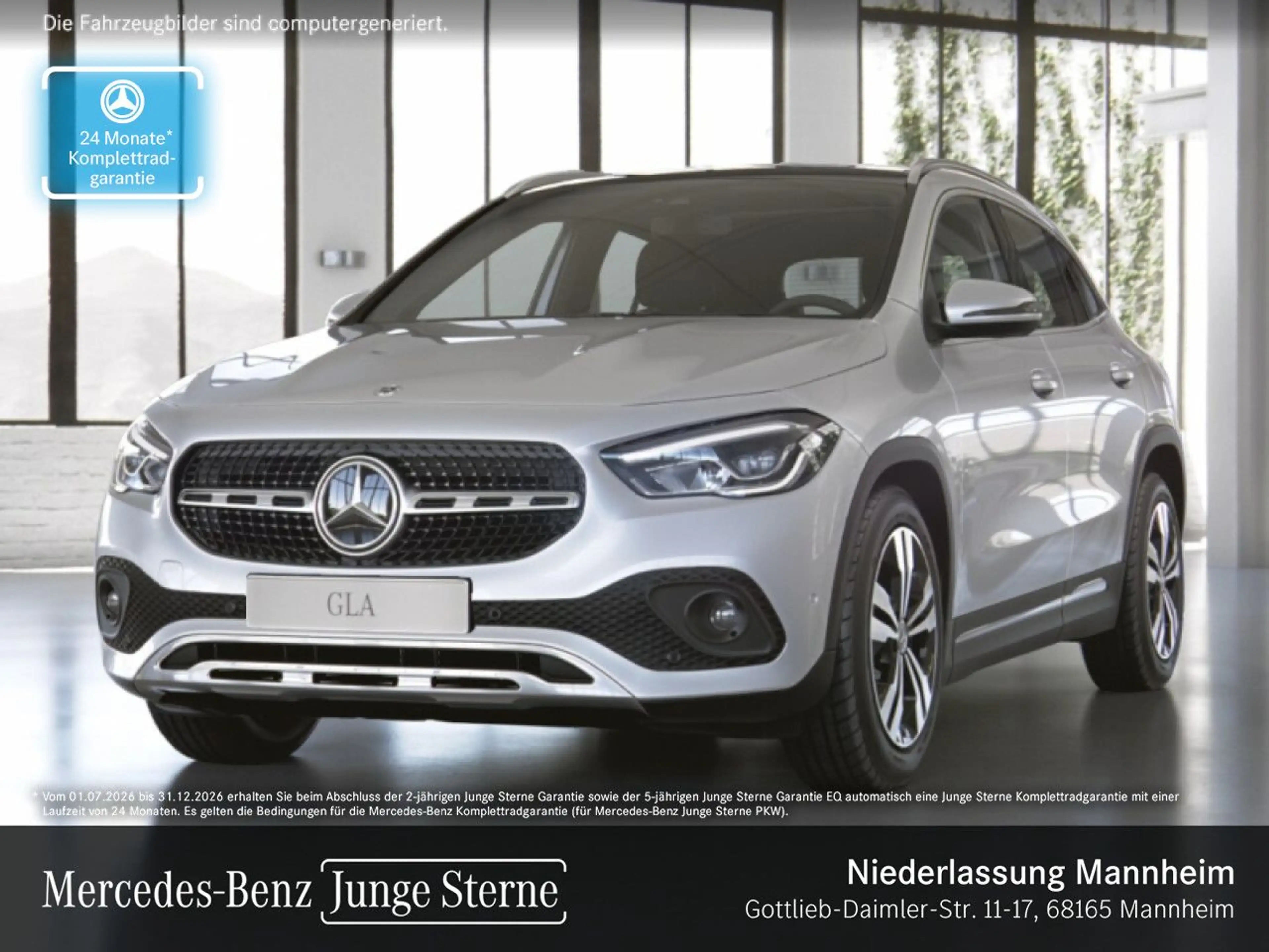 Mercedes-Benz GLA 220 d 4M PROGRESSIVE+PANO+AHK+LED+STHZG+KAMERA