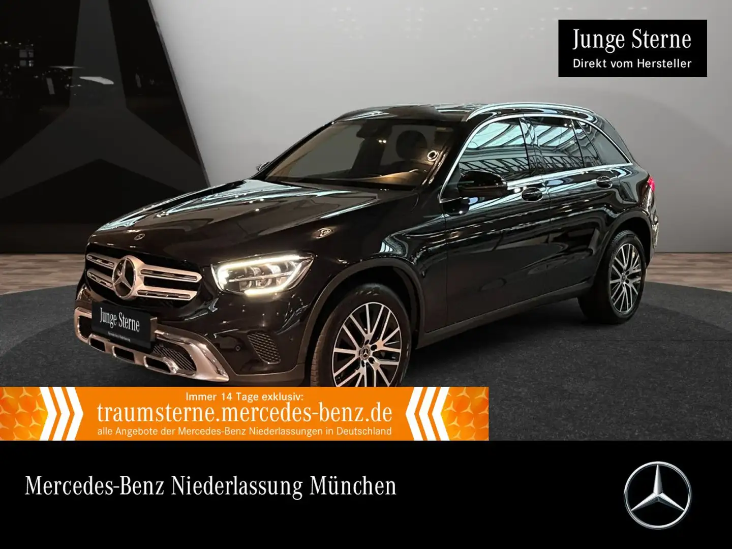 Mercedes-Benz GLC 300 de 4M AHK+LED+KAMERA+KEYLESS+9G Schwarz - 1