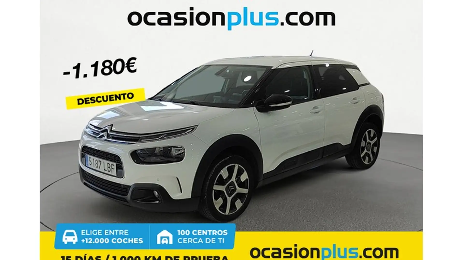Citroen C4 Cactus 1.5BlueHDi S&S Shine 100 Wit - 1
