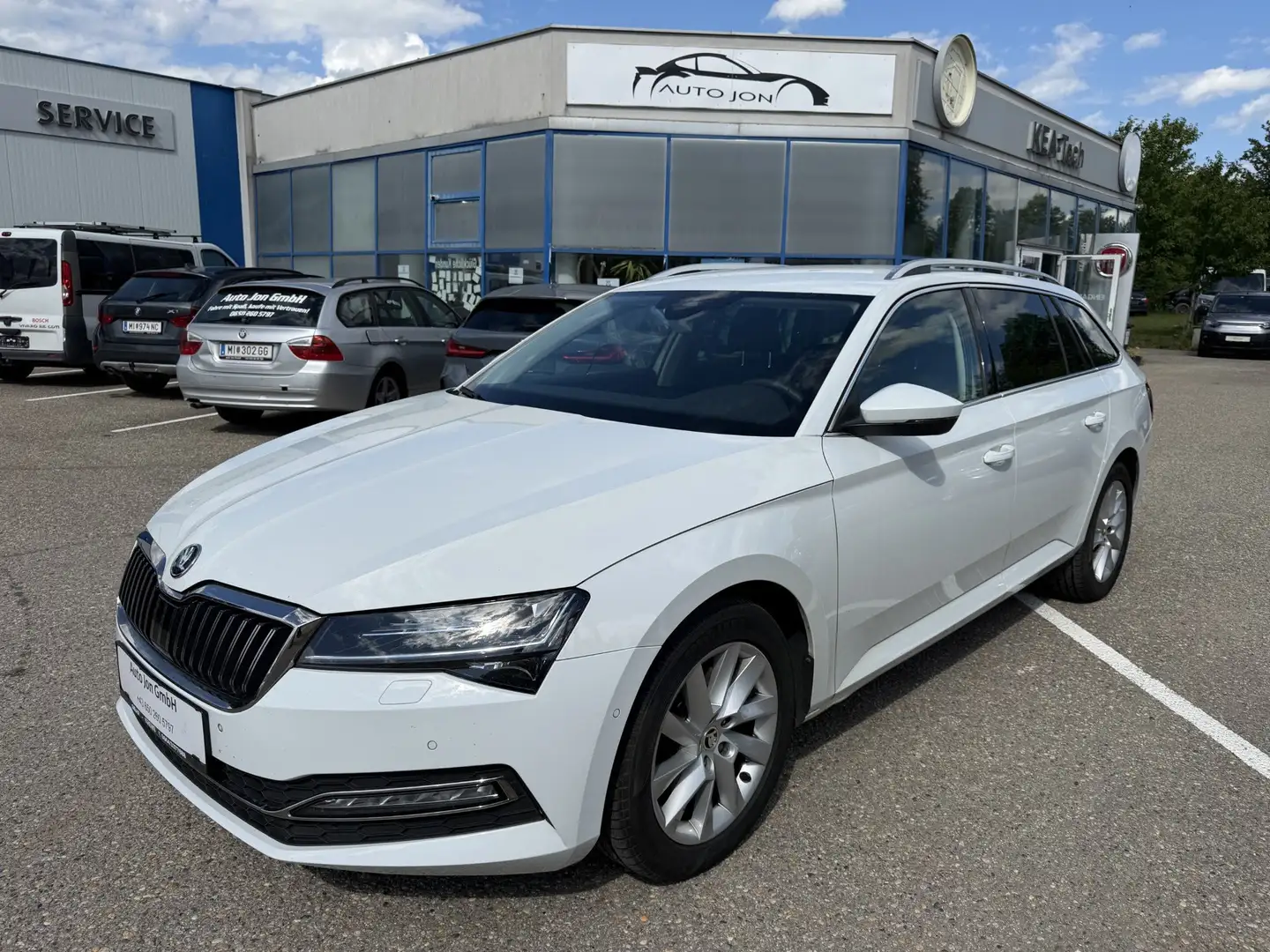 Skoda Superb Style Kombi 2,0*DSG*MwSt.*1Besitz*AHK*Pickerl NEU* Weiß - 1