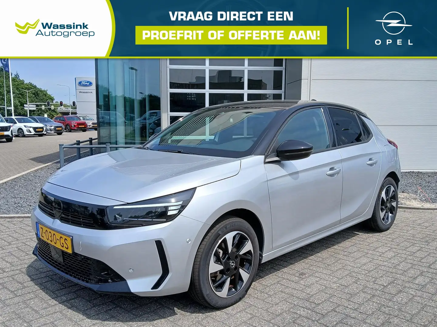 Opel Corsa-e Electric 51kWh 156pk Automaat Long Range I Infotai Grijs - 1