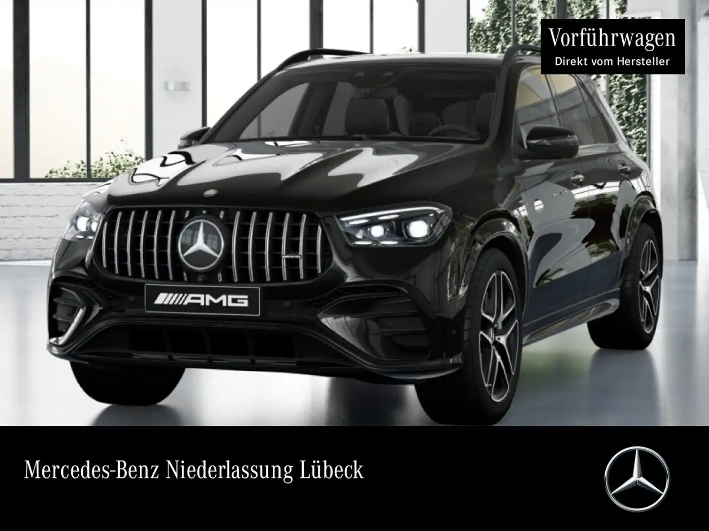 Mercedes-Benz GLE 53 AMG GLE 53 HYBRID 4M NIGHT+PANO+360+AHK+MULTIBEAM+21" Schwarz - 1