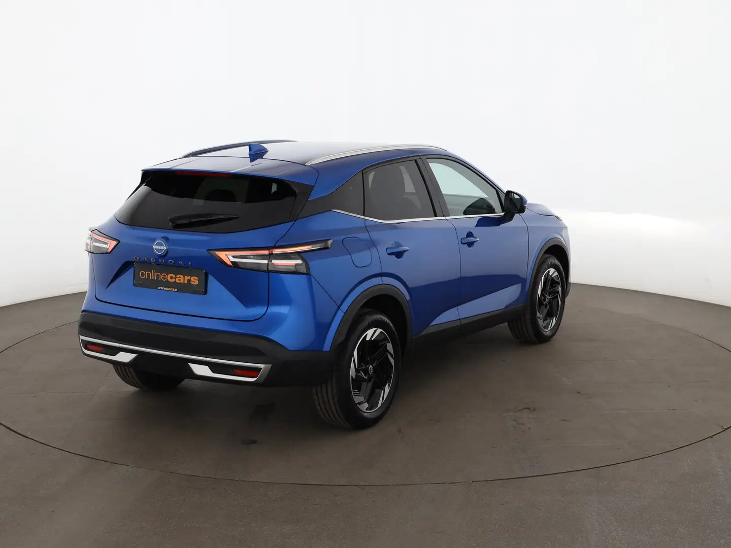 Nissan Qashqai 1.3 DIG-T N-Connecta Aut LED 360-CAM NAVI Blau - 2