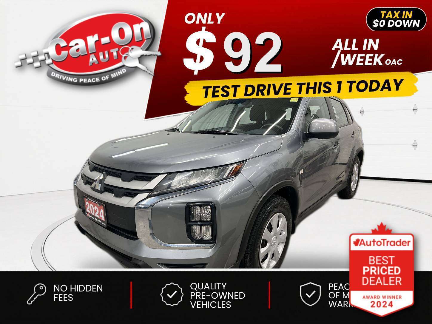 Black 2023 Mitsubishi RVR SUV / Crossover  Automatic