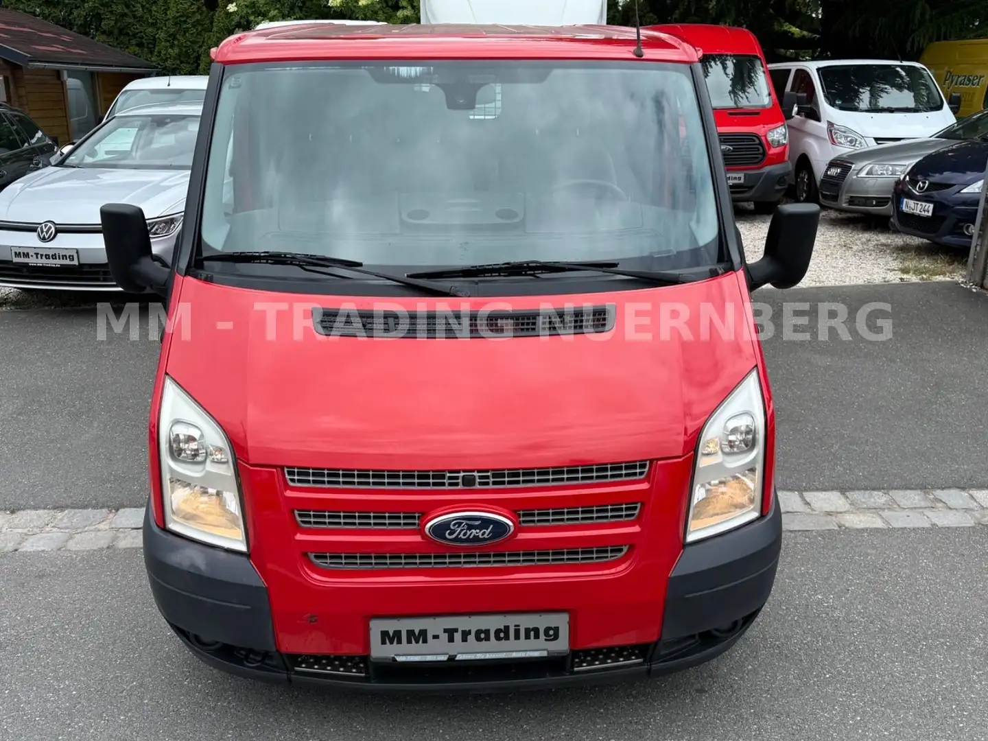 Ford Transit TRANSIT 2.2 TDCI FT 300 KASTEN-KLIMA-1.HAND-EUR5 Rojo - 2