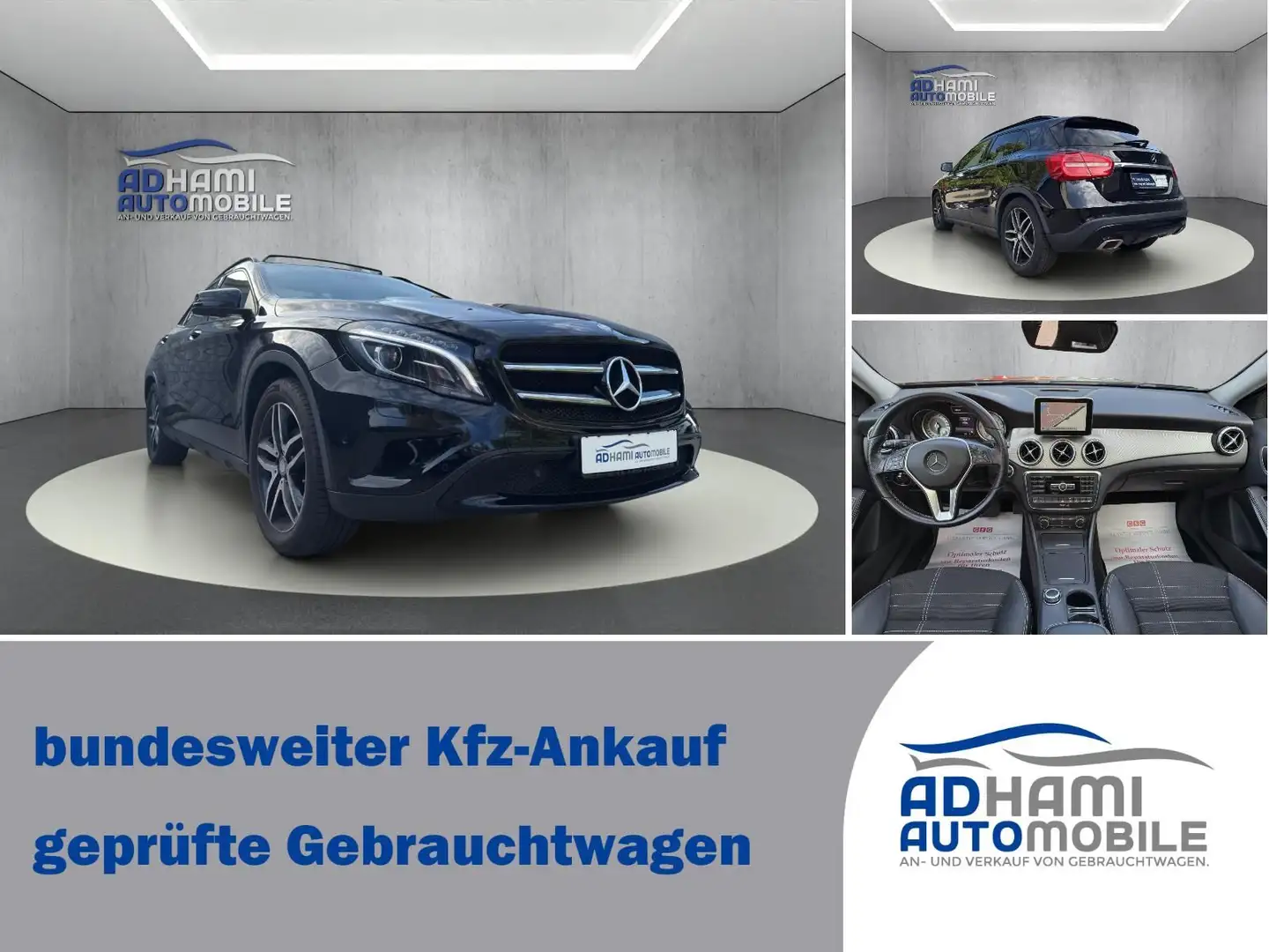 Mercedes-Benz GLA 220 /LED/4MATIC/PANO/CAM/NAVI/LEDER/TOP! Negro - 2