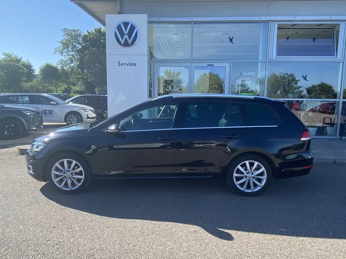 Volkswagen Golf Variant 1.5 TSI Highline 17"+NAVI+LED+APP-C Schwarz - 2