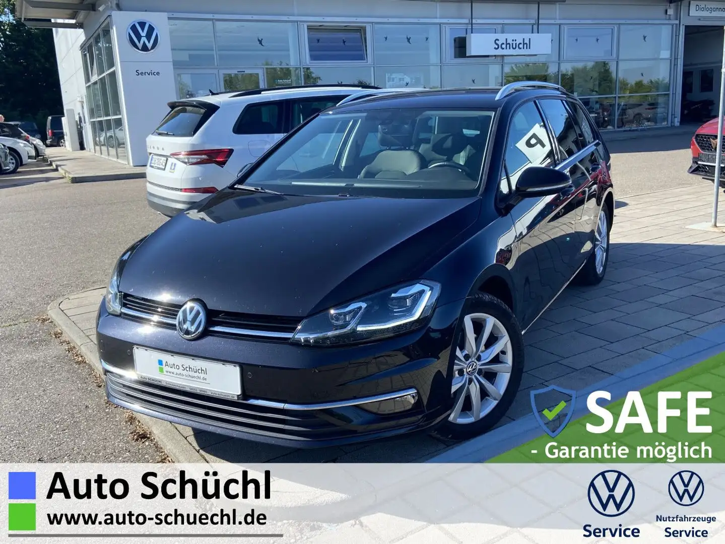 Volkswagen Golf Variant 1.5 TSI Highline 17"+NAVI+LED+APP-C Schwarz - 1