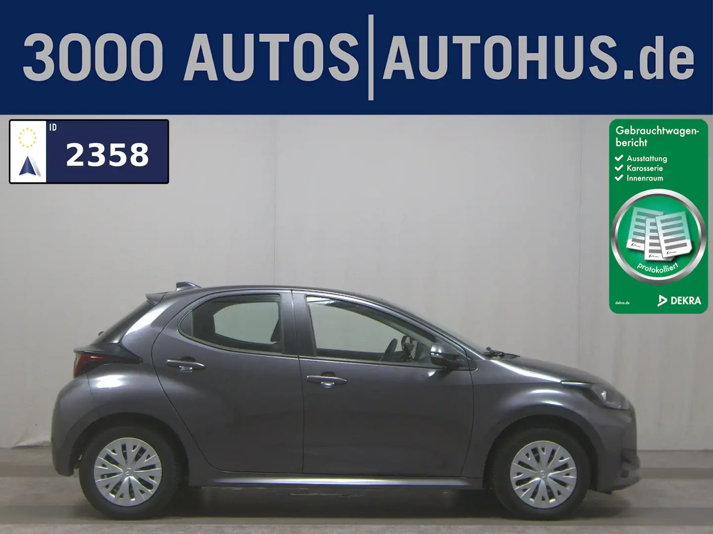 Mazda 2 Hybrid 1.5 Pure USB Bluetooth Tempomat Grau - 1