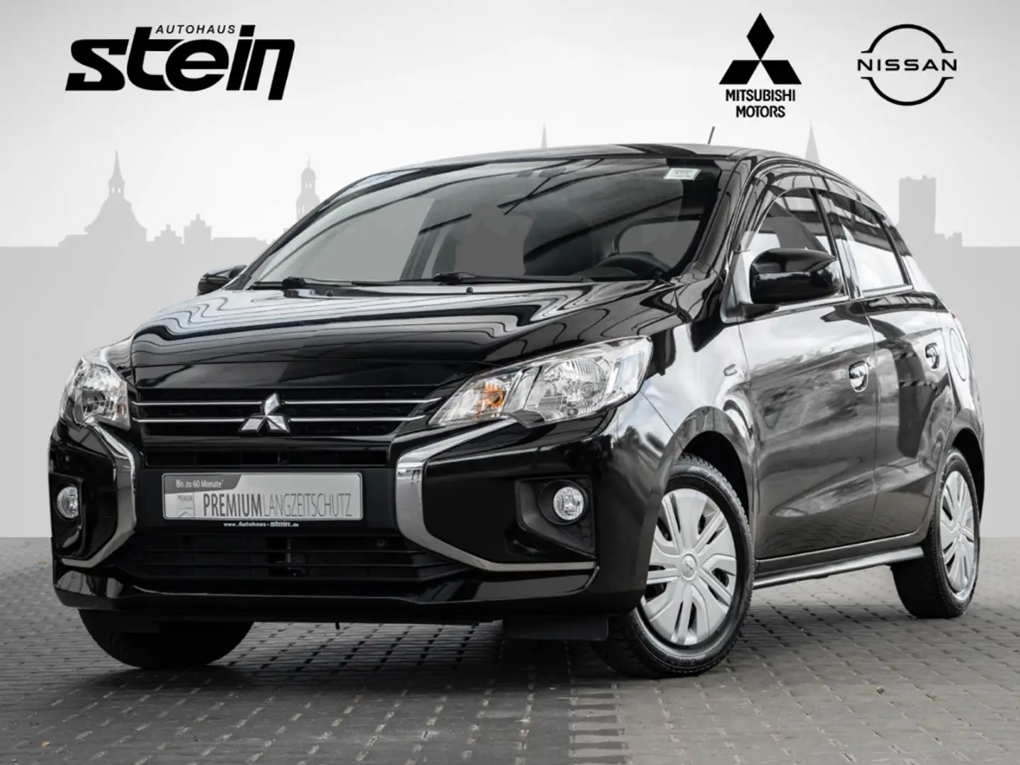 Mitsubishi Space Star 1.0 Intro Edition Notbremsass. Berganfahrass. Koll Noir - 1