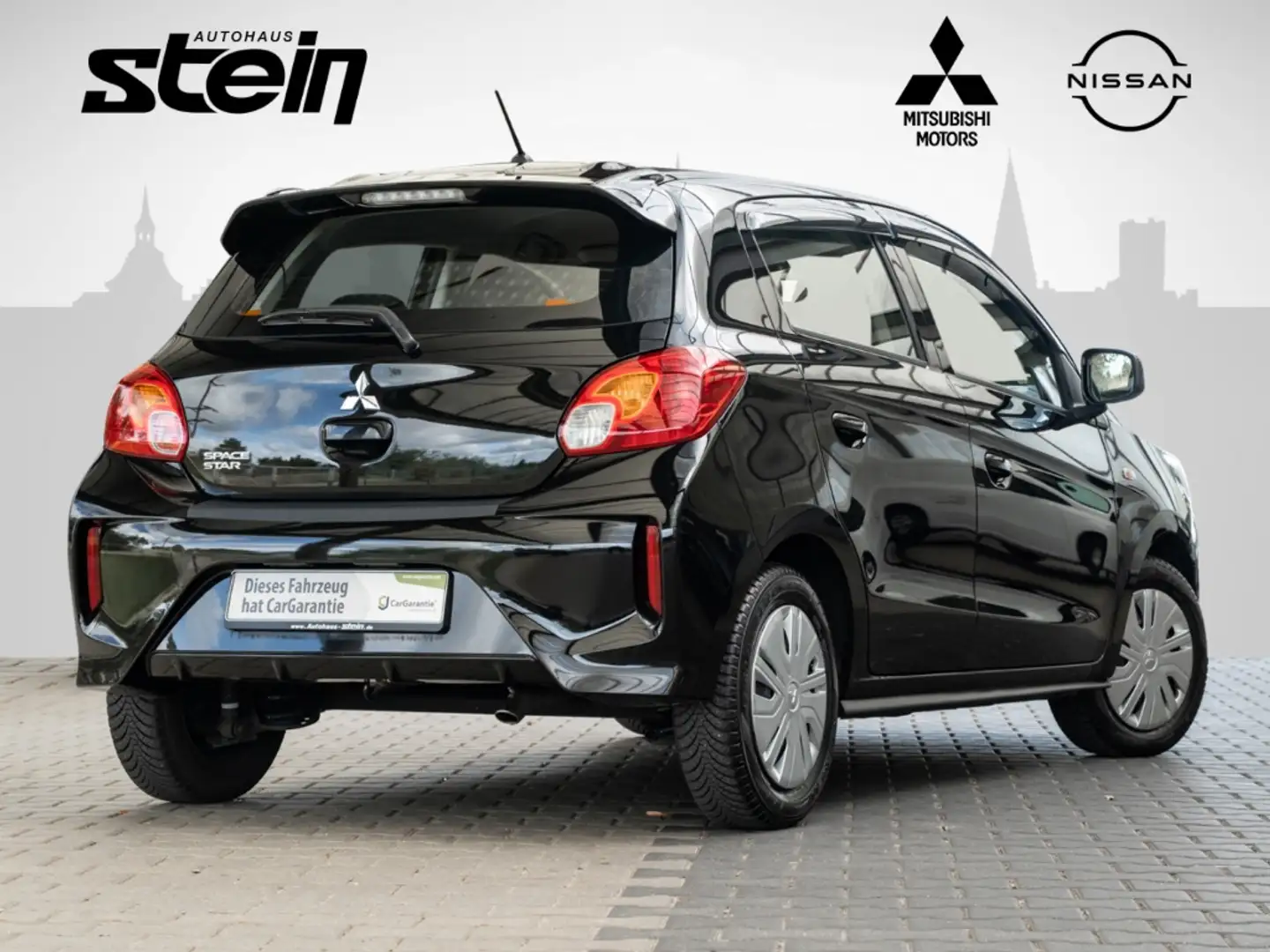 Mitsubishi Space Star 1.0 Intro Edition Notbremsass. Berganfahrass. Koll Noir - 2