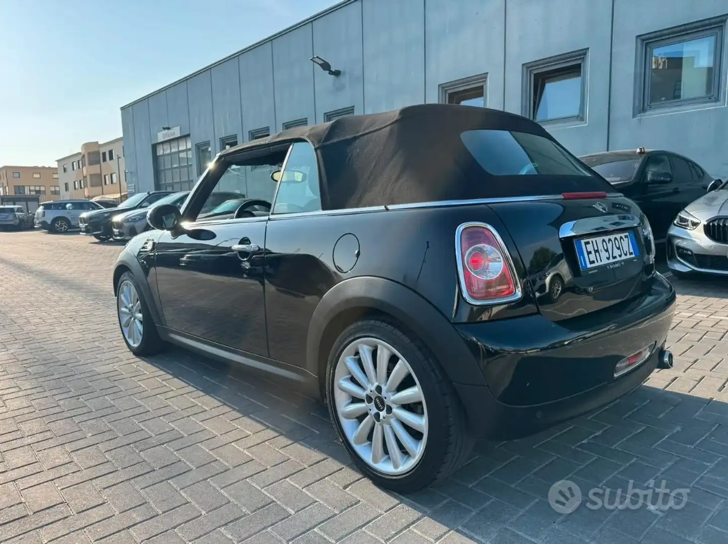 MINI Cooper D Cabrio Mini III R57 2007 Cabrio 1.6 112cv Nero - 2