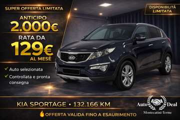 🔥 KIA SPORTAGE 4x4 184CV AUTOMATICA – SUPER FULL – DA 129€/MESE – PRONTA SUBITO