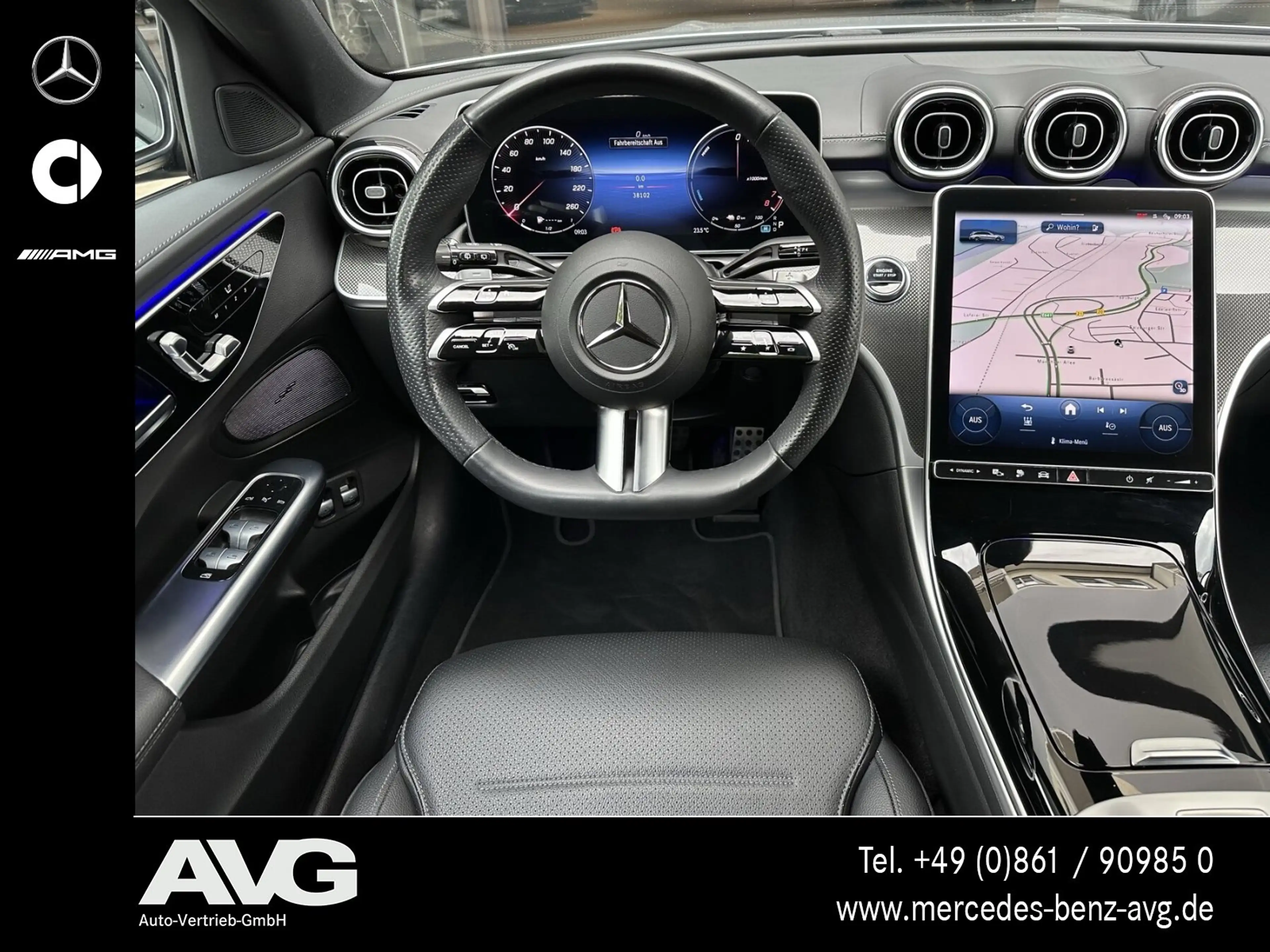 Mercedes-Benz C 300 C 300 e T AMG Distro Dig-Light 360° Night Memory — photo 14