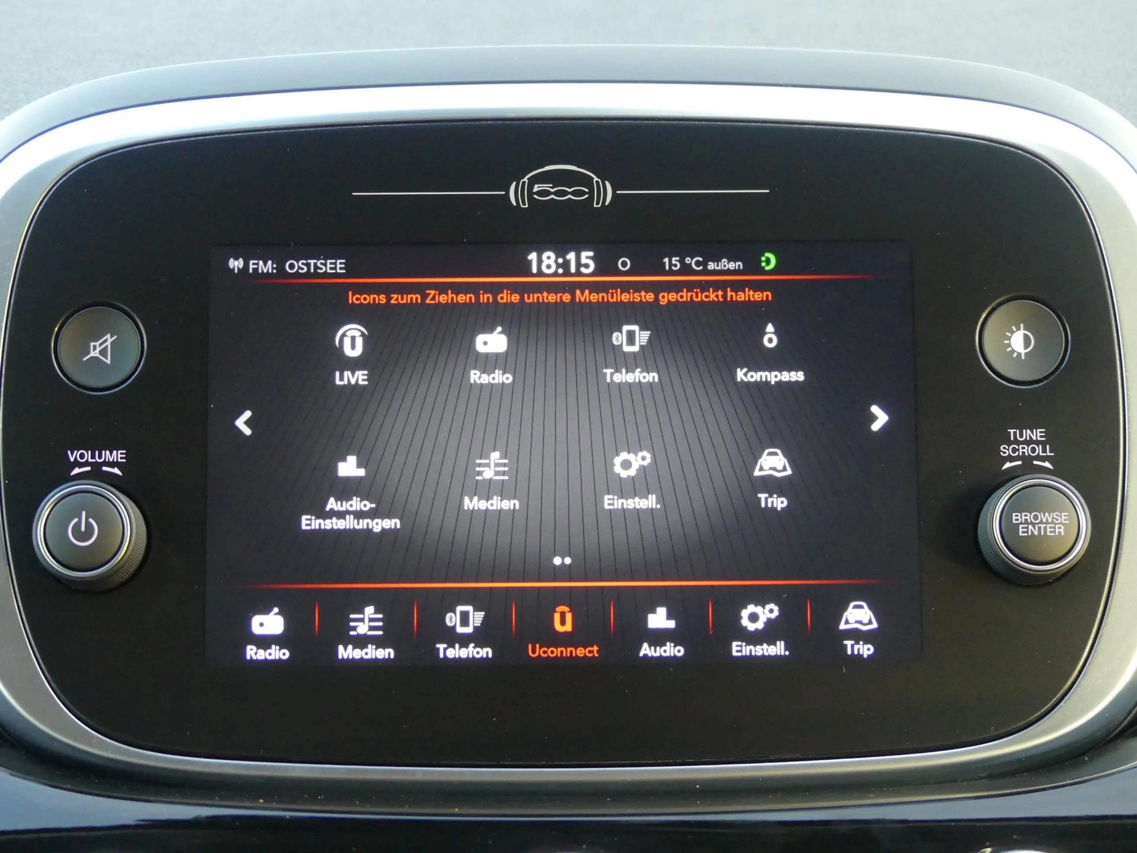 Fiat 500X 1.0 120th LED Tempomat Sitzheizung PDC USB — photo 12