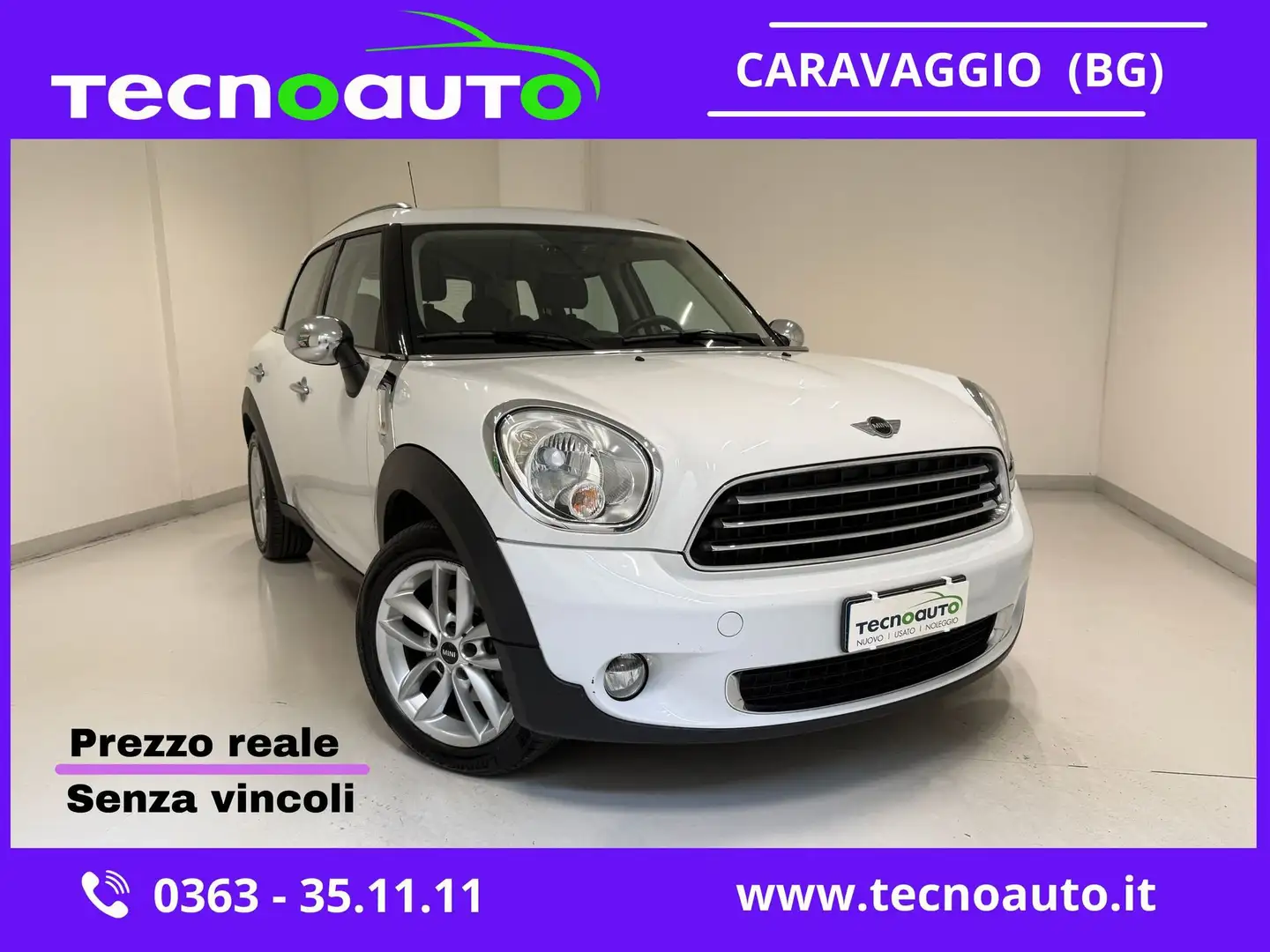 MINI Cooper D Countryman Mini 1.6 Cooper D Countryman Blanc - 1