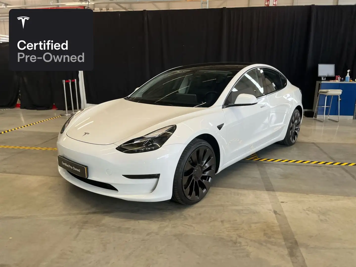 Tesla Model 3 Performance “Certified Pre-Owned” Blanc - 1